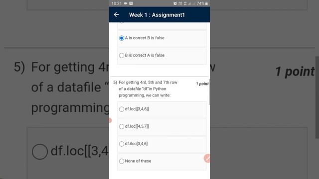 NPTEL Data Analytics with Python WEEK 1 Assignment Solutions || Swayam 2022 || IIT Roorkee смотреть онлайн