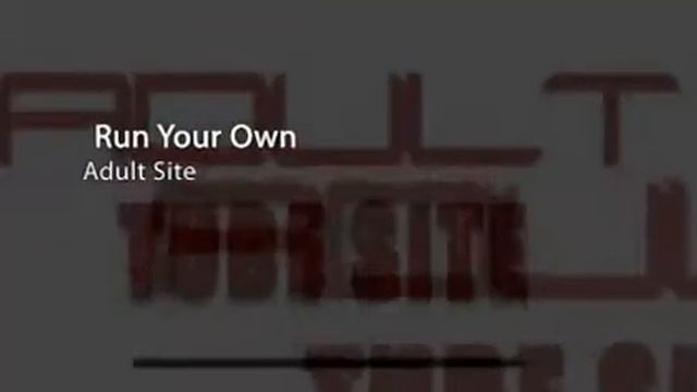 Run your own adult tube business смотреть онлайн