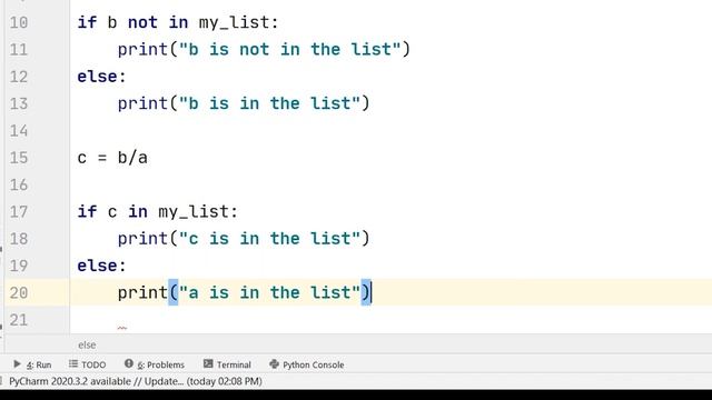13. Membership Operators in Python смотреть онлайн