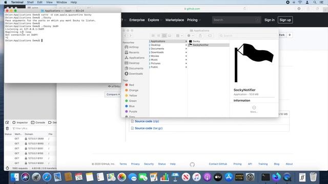 Why is a website connecting to "localhost"?? — Socky and SockyNotifier (macOS) смотреть онлайн
