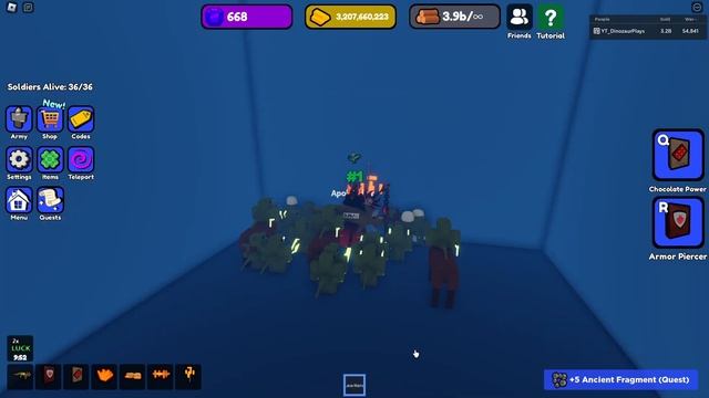 NEW SHOCKED FOREST UPDATE in Roblox Control Army смотреть онлайн