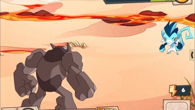 Mino Monsters 2: Evolution - Gameplay Walkthrough Part 13 - Fire Island 52-54 (iOS, Android) смотреть онлайн