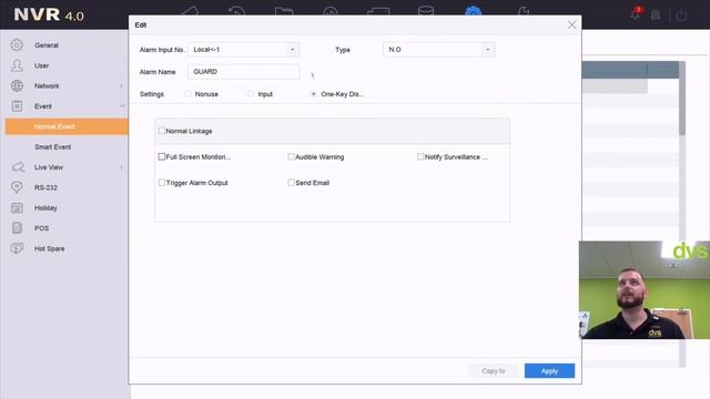 HOW TO ENABLE ONE-KEY DISARMING FUNCTION ON A HIKVISION NVR смотреть онлайн