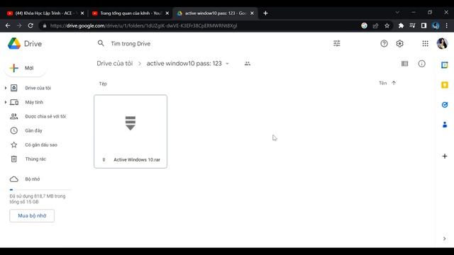 Hướng dẫn active windows 10 vĩnh viễn trong 3 phút | KH Lập Trình ACE смотреть онлайн