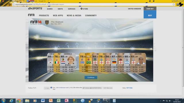 FIFA 14 Web APP Pack Opening N Transfer Market Window Shopping