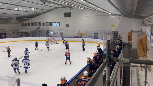 23.1.2022 KiVa musta VS HJK blue U11 sarjapeli Hyrylässä. смотреть онлайн