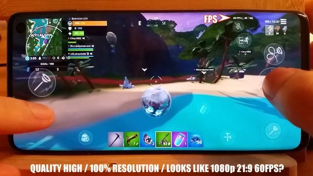 Fortnite on Galaxy S10 (Exynos) update: no more lag with one small trick смотреть онлайн