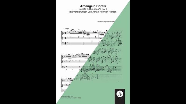 Arcangelo Corelli | Op. 5 No. 4 I. Adagio | Ornaments: Johan Helmich Roman смотреть онлайн