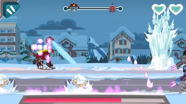 Transformers Rescue Bots: Dash ? Avalanches: Clear the snow to rescue stranded civilians! смотреть онлайн