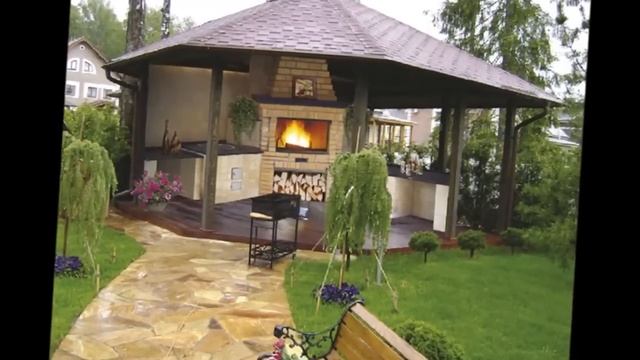 Такие беседки строят дачники на своих участках смотреть онлайн