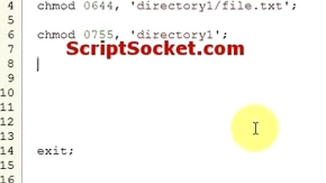 34 chmod Function Set File Permissions смотреть онлайн