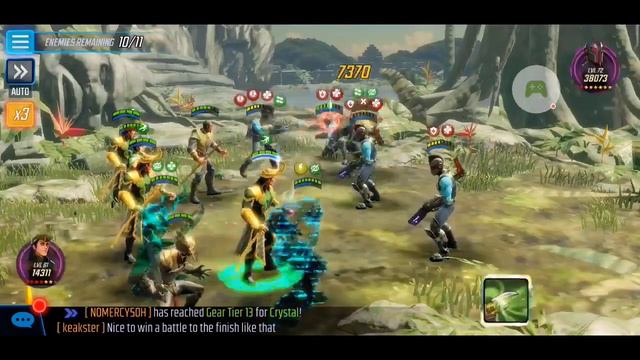 156K Team! Hela Unlock! Villains 7-6 - Beginner's Guide, Marvel Strike Force - Free to play смотреть онлайн