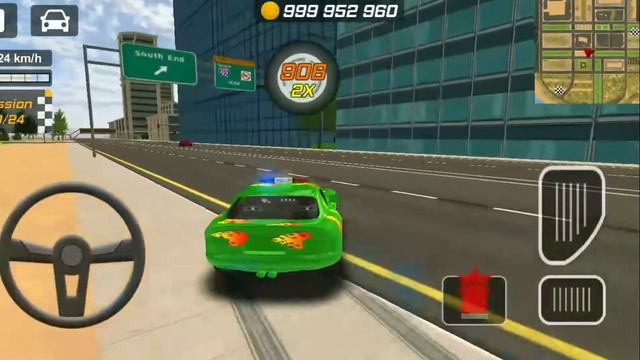 Police Drift Car Driving Simulator e#24 - 3D Police Patrol Car Crash Chase Games - Android Gameplay смотреть онлайн