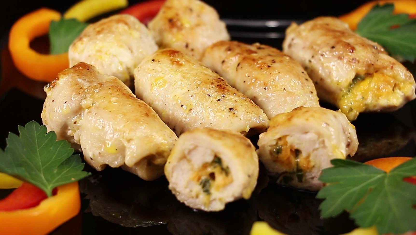 Вы Забудете О Жареной Курице! Куриные Рулетики С Сыром - Нежное И Сочное Объедение! смотреть онлайн