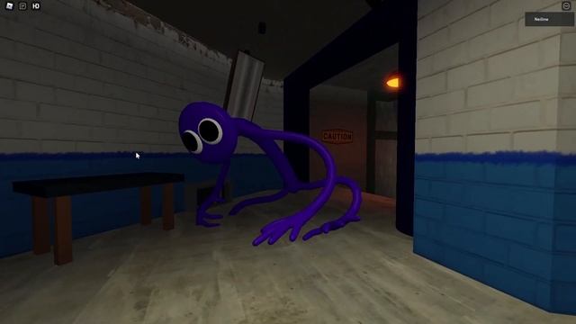 Rainbow Friends Purple Monster Easter Egg - Rainbow Friends RP Roblox смотреть онлайн