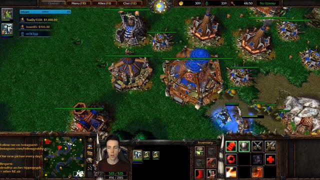 Grubby | Warcraft 3 TFT | 1.29 LIVE | ORC v ORC on Terenas Stand - Blindsided when Omniscient смотреть онлайн