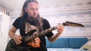 Michael Jackson Beat It (guitar solo) Jackson dinky axe standard 1992 Japan