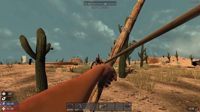 7 Days to Die Alpha 13 Gameplay (Zombie Survival Crafting RPG!) смотреть онлайн
