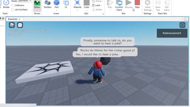 How to Talk to a Rock (Roblox Studio) смотреть онлайн