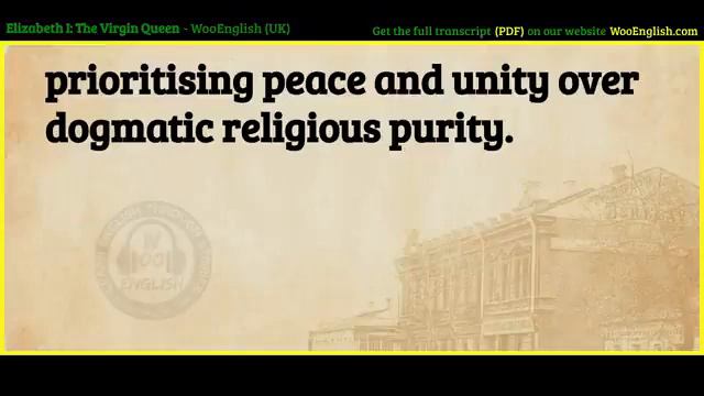 Learn English Through Story ⭐ Level 3 –  Elizabeth I: The Virgin Queen – Graded Reader | WooEnglish