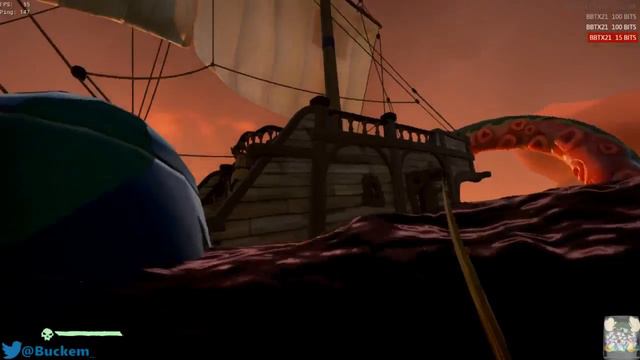 Surviving the Kraken! - Sea of Thieves смотреть онлайн