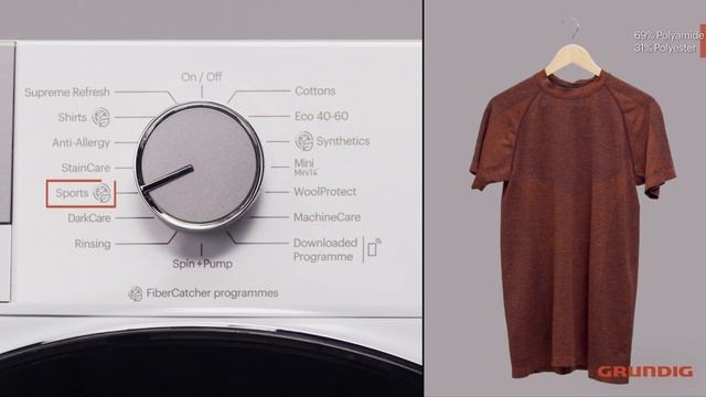 How to use the microfibre filter in your Grundig Washing Machine смотреть онлайн
