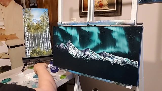 Bob Ross Certified Instructor Oil Painting 