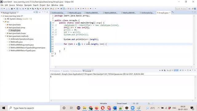 Java Tutorials for Beginners | Java Arrays Overview | Chapter#13 | Core Java | WhyNotJava смотреть онлайн