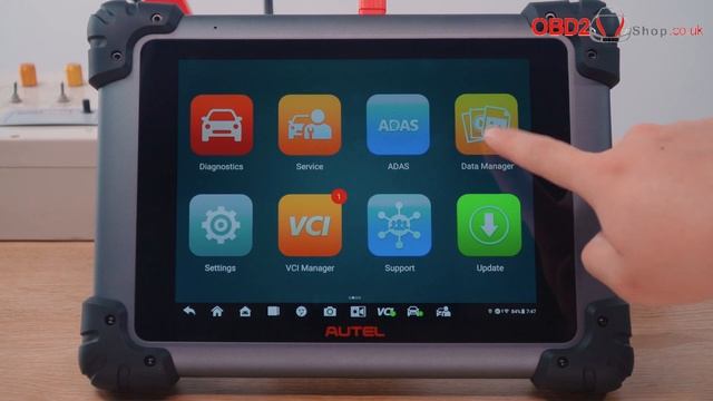 Autel MaxiSYS MS908S PRO II Report Save and Share смотреть онлайн
