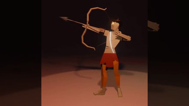 Dusshera-Scene Animation Blender #Ram #Ramayan #LowPoly смотреть онлайн