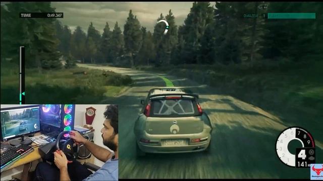 Dirt Rally perfect driving with Racing wheel #Dirt3 #rally #racingwheel GameguruRavi смотреть онлайн