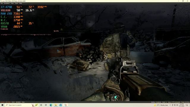 Metro 2033 Redux -YUZU[SWITCH Emulator] - Core i7 4790 | RX-570 4GB смотреть онлайн