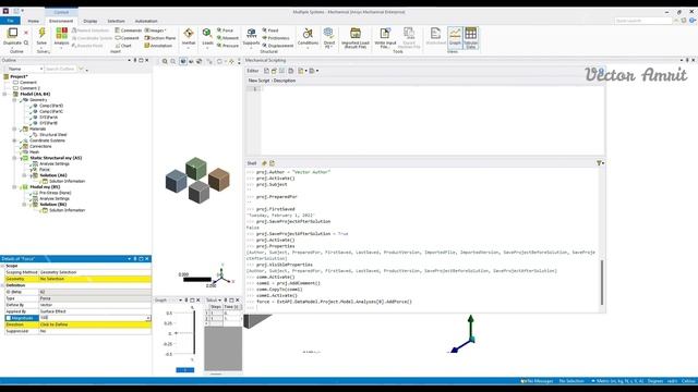4 DataModel, Project, Model | Automate the boring stuff in Ansys Mechanical | Ansys Python Tutorial смотреть онлайн