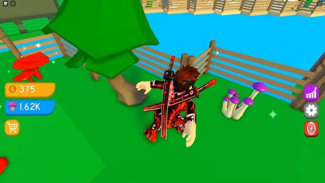 Вот это Гриб ! Симулятор собирателя в Roblox ! смотреть онлайн