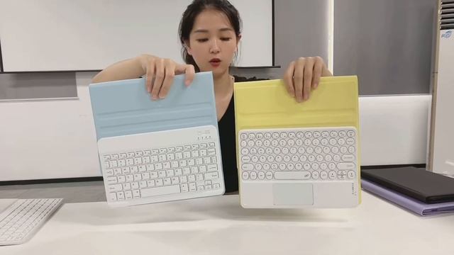 Viola's Pick New iPad 10 2 8th 7th Generation 2019 Keyboard Case,7 Colors Backlit Detachable Keyb смотреть онлайн