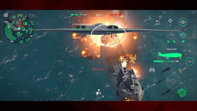 BUFF J-35 Strike Fighter & H-20 Bomber Weapon Changes Gameplay | Modern Warships ALPHA UPDATE смотреть онлайн