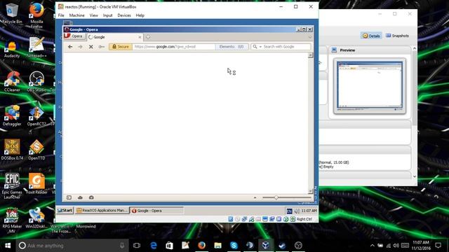 React OS A windows replacement overview & First impressions смотреть онлайн