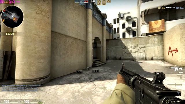 Palit GTX 1050ti Storm X + Pentium G4560(Counter Strike: Global Offensive Gameplay) смотреть онлайн