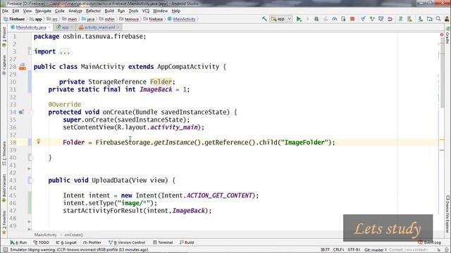 Upload Image to Firebase Storage & Save Image url to Firebase Database смотреть онлайн