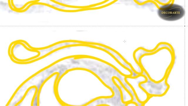 Эскиз узора для настенной росписи часть 1 / Sketch of a pattern for a wall painting смотреть онлайн