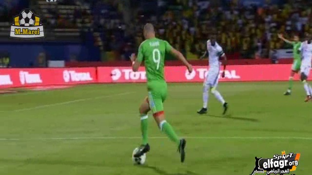 إسلام سليماني يسجل هدف التقدم للجزائر في شباك السنغال 1-0 | تعليق حفيظ دراجي смотреть онлайн