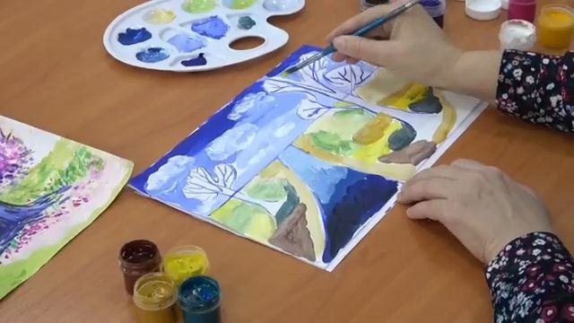 кр. _Путешествие по дорогам творчества_, пед. Тарасенко Т.Н., 6 урок. смотреть онлайн