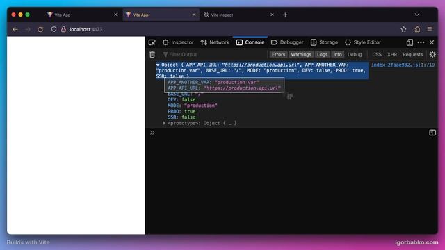 Builds with Vite #16 - Environment variables смотреть онлайн