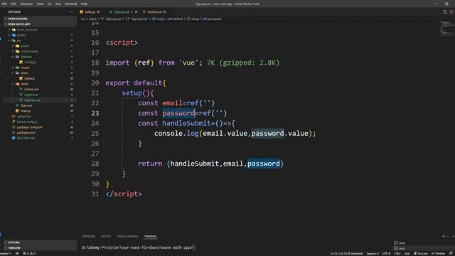 12# Action Oluşturma [Vue 3-Vuex 4-Firebase 9 Auth Kullanımı] смотреть онлайн