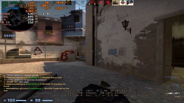 CS:GO | GTX 1660 Ti - i5-12400F - Low Settings смотреть онлайн