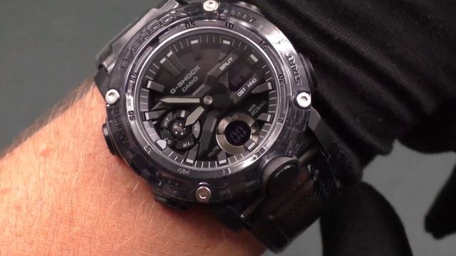 CASIO GA-2000SKE-8AER G-Shock смотреть онлайн