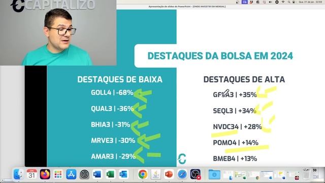 SELIC EM QUEDA E ONDE INVESTIR EM FEVEREIRO | IBOVESPA, AÇÕES, FIIS, RENDA FIXA, DÓLAR E MUITO MAIS смотреть онлайн