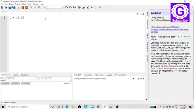 [Python in Telugu]: Python Tuple | Tuple creation | Tuple() function смотреть онлайн