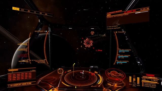 A Day in the Life: Solo AX Conflict Zone [Elite: Dangerous Thargoid Hunting] смотреть онлайн