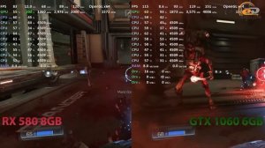 Сравнение Radeon RX 580 8GB vs GeForce GTX 1060 6GB в 15 играх при Full HD